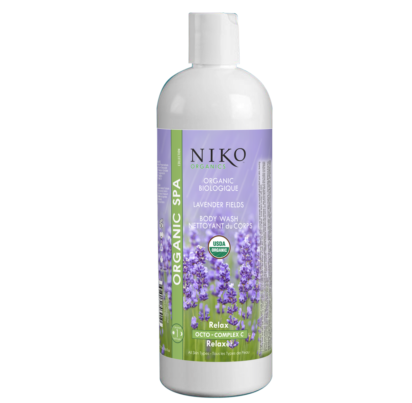 ORGANIC LAVENDER FIELDS BODY WASH - 473mL image 0