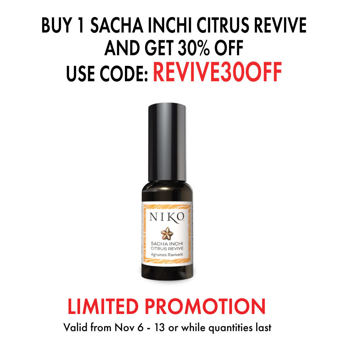SACHA INCHI CITRUS REVIVE